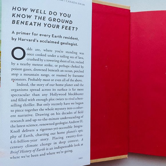 A Brief History of Earth Four Billion Years in Eight Chapters by Andrew H. Knoll - Picture 2 of 6